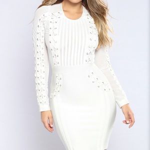 Fashion Nova bandage dress